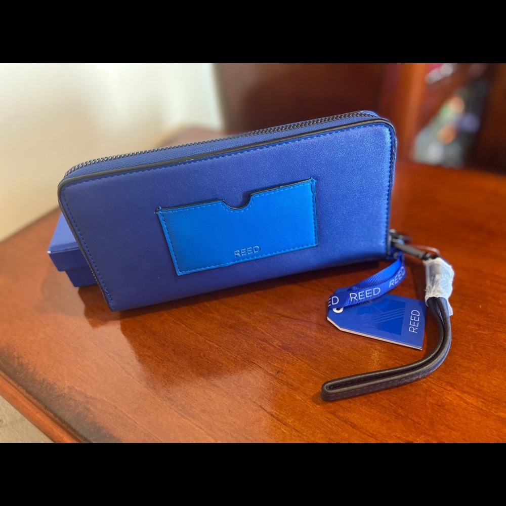 REED DOUBLE ZIP WALLET